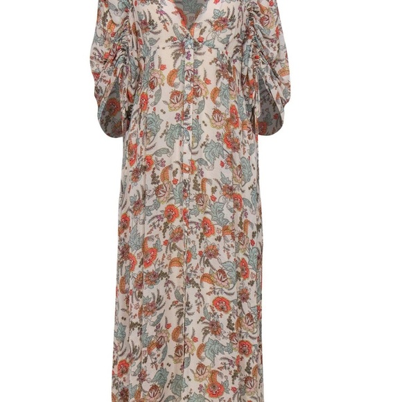 Free People Size xs Floral Festival Maxi Dress - Picture 4 of 9
